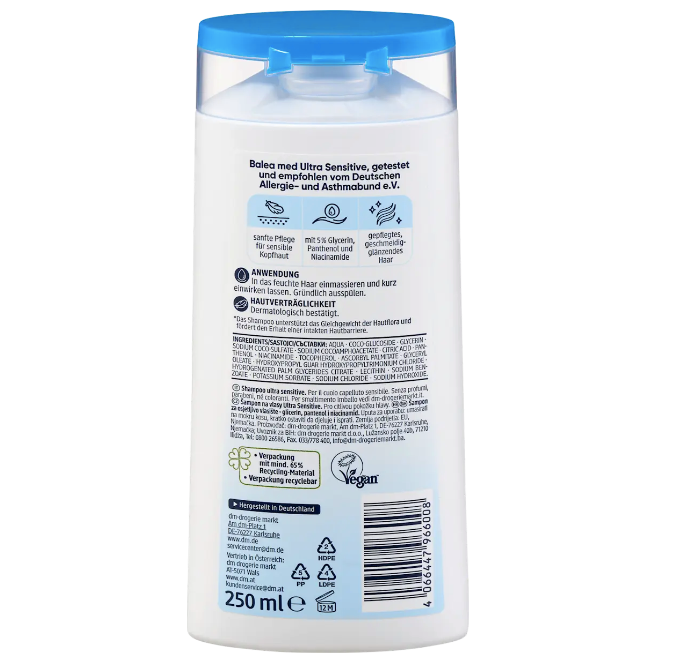 Balea med Ultra Sensitive Shampoo