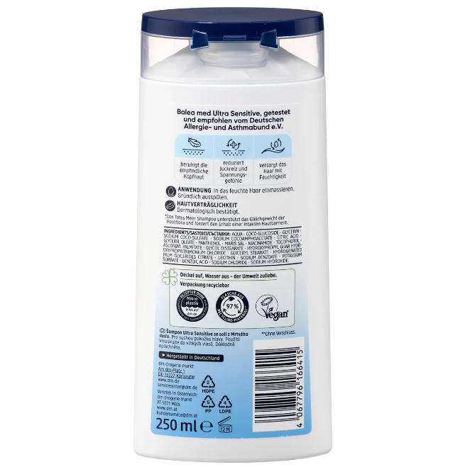 Balea Med Shampoo Dead Sea Ultra Sensitive