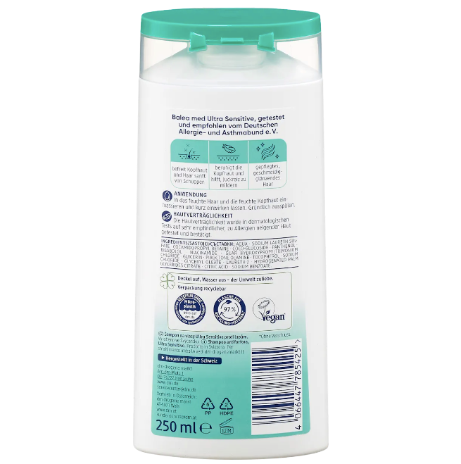 Balea med Anti‑Dandruff Ultra Sensitive Shampoo
