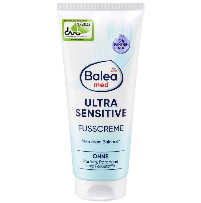 Balea med Foot Cream Ultra Sensitive
