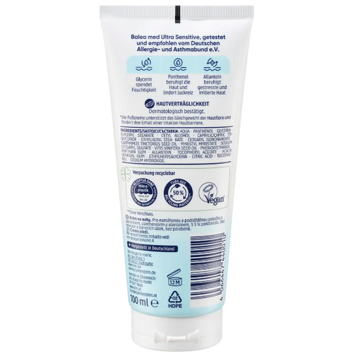 Balea med Foot Cream Ultra Sensitive