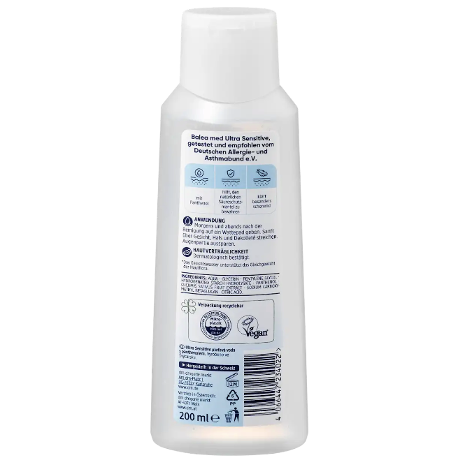 Balea med Ultra Sensitive Facial Toner