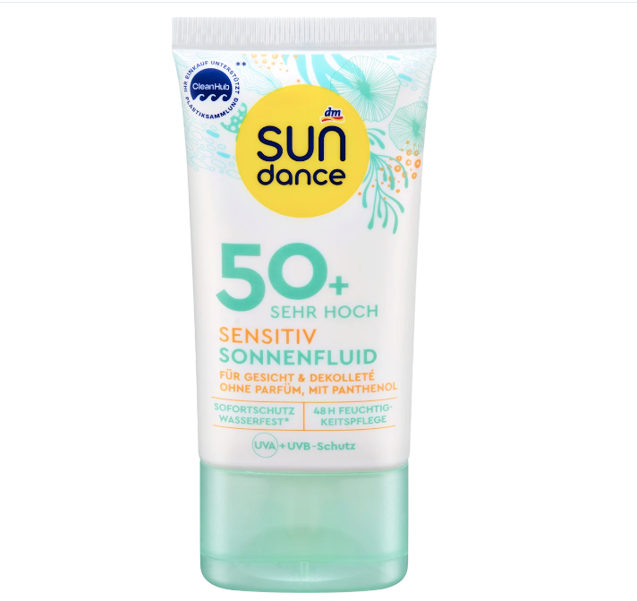 SunDance Sunscreen for Sensitive Faces SPF 50+, 50 ml