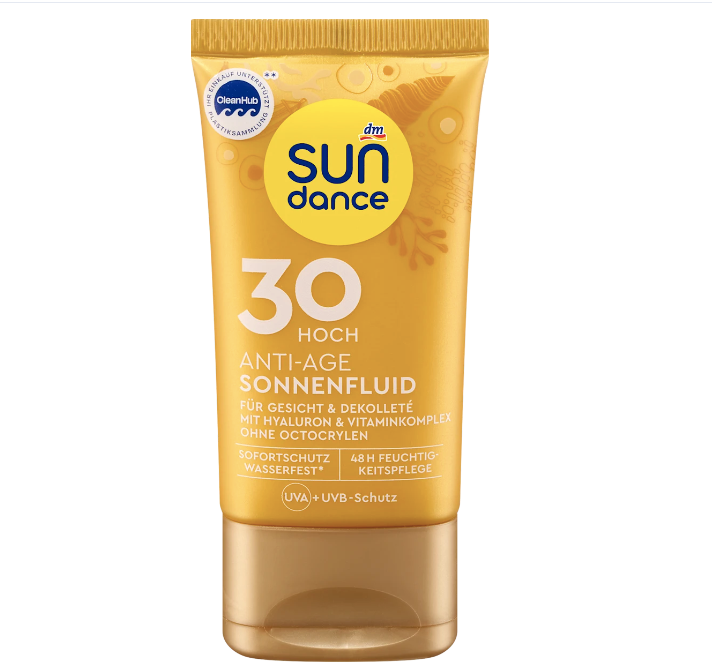 SunDance Sunscreen Fluid Anti-Aging SPF 30, 50 ml