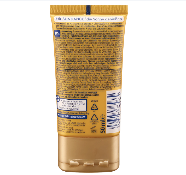 SunDance Sunscreen Fluid Anti-Aging SPF 30, 50 ml