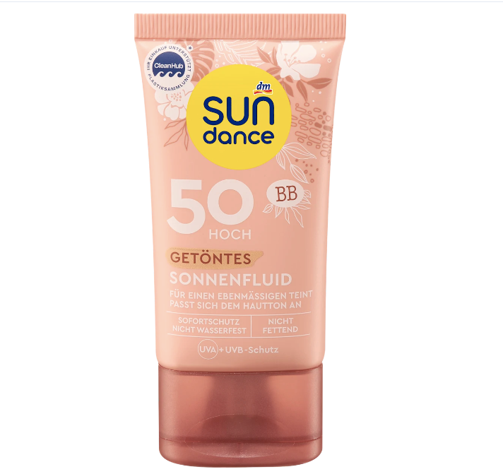 SUNDANCE Tinted sunscreen fluid, SPF 50, 50 ml