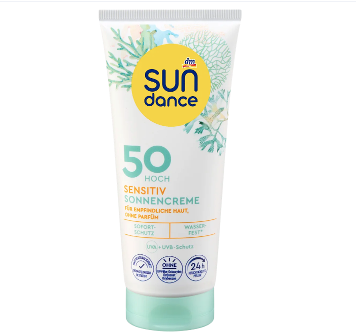 SUNDANCE Sensitive sunscreen SPF 50, 100 ml