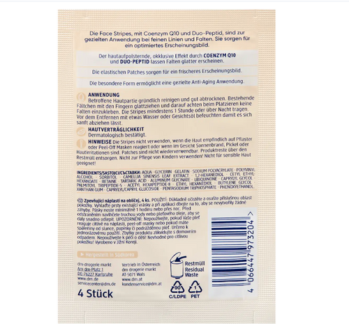 Balea Lifting patches Face Stripes Elastic (2 pairs)