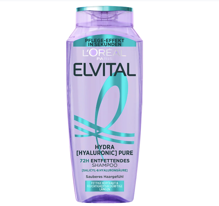 L'ORÉAL PARIS ELVITAL Shampoo Hydra Hyaluronic Pure, 250 ml