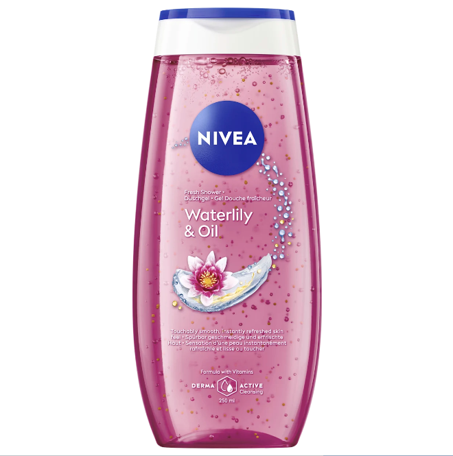 Nivea Shower gel Waterlily & Oil, 250 ml