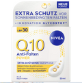 NIVEA Q10 Anti-Wrinkle Face Cream SPF 30, 50 ml