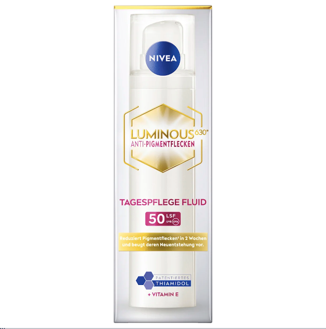 NIVEA Facial fluid Cellular Luminous 630 Anti-Pigmentation SPF 50, 40 ml