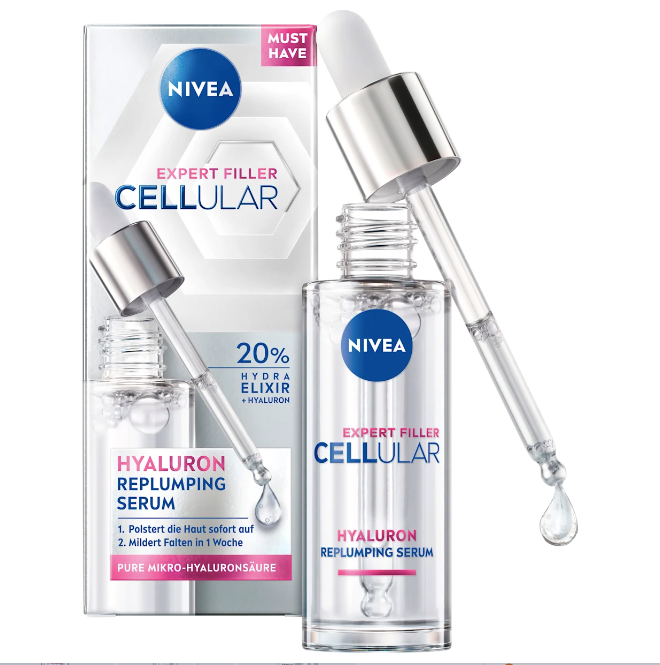NIVEA Serum Hyaluron Cellular Expert Filler, 30 ml