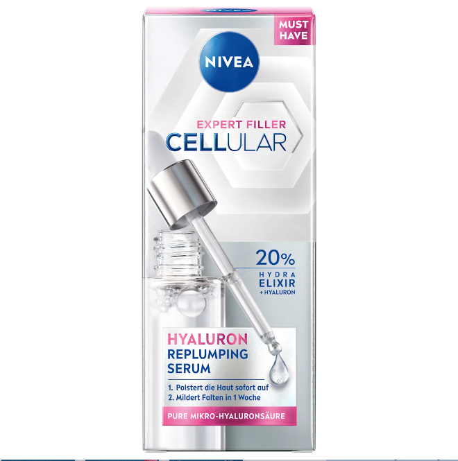 NIVEA Serum Hyaluron Cellular Expert Filler, 30 ml
