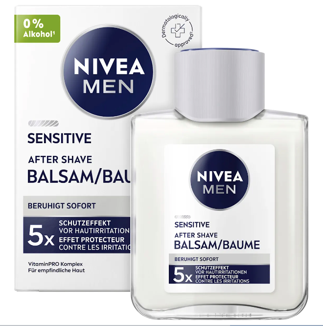 NIVEA MEN After Shave Balm Sensitive, 100 ml