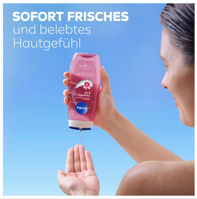 Nivea Shower gel Waterlily & Oil, 250 ml